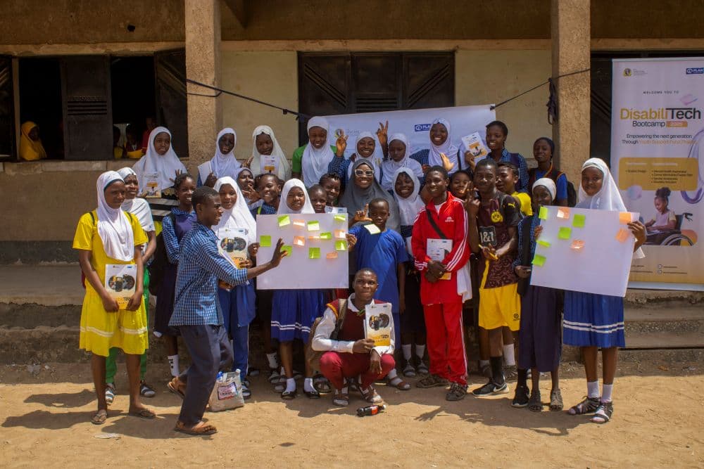 Foundation members in action